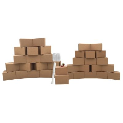 The UBMOVE Basic Moving Boxes Kit #2 contains 36 boxes.